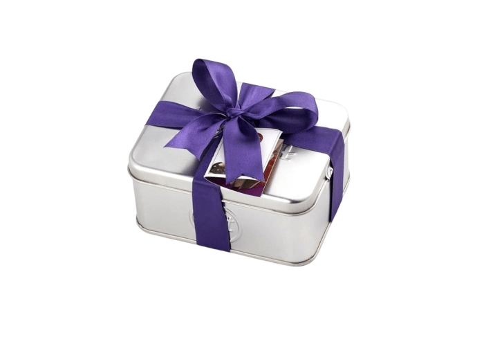 Draje Yılbaşı Gümüş Kutu (250gr) - Elit