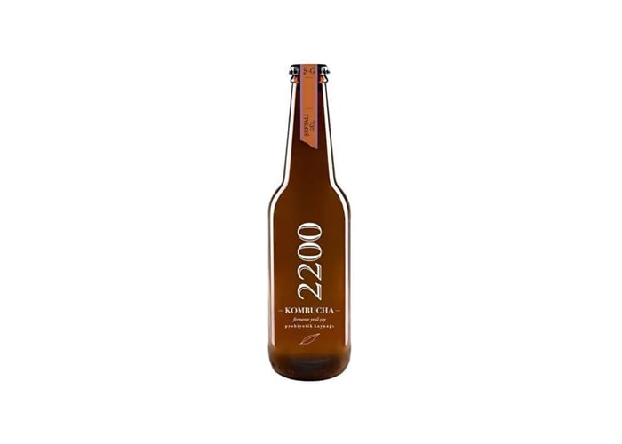 Şeftali Gül (330ml) - 2200 Kombucha