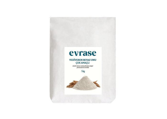 Evrase Atalık Yediveren Beyaz Unu (Çok amaçlı, 5kg)