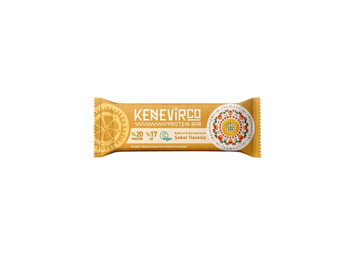 Portakallı Protein Bar (40gr) - Kenevirco