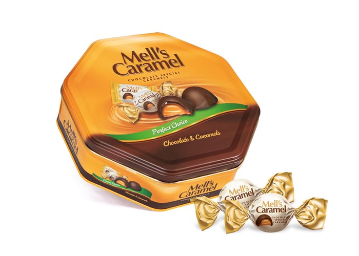 Caramel Kare Kutu (500gr) - Mell's