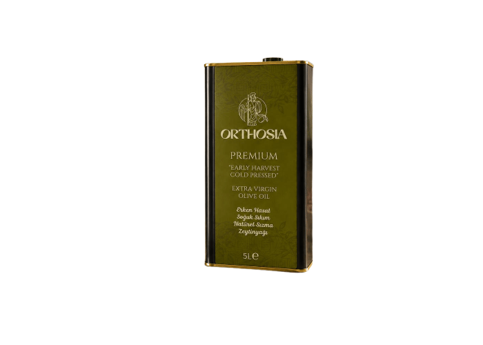 Premium Memecik Erken Hasat Soğuk Sıkım Natürel Sızma Zeytinyağı (5lt) - Orthosia