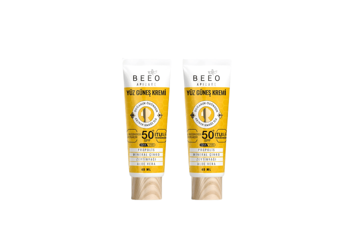 Beeo Propolisli Yüz Güneş Kremi Paketi (40 ml x 2 adet)