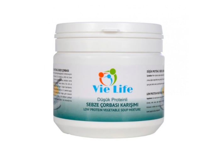 Proteini Azaltılmış Sebze Çorbası (300gr) - Vie Life