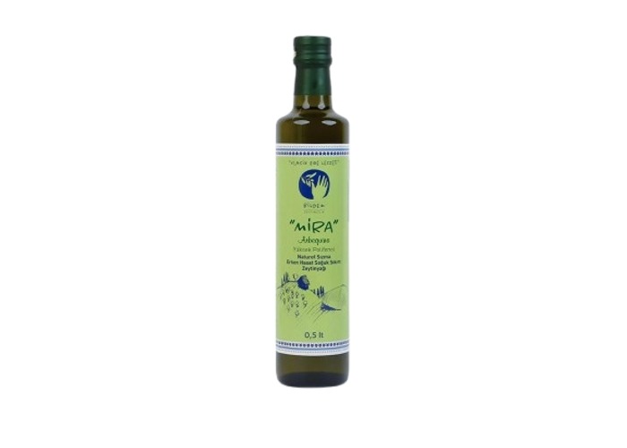 Mira Yüksek Polifenollü (350) Erken H. Soğuk Sıkım Zeytinyağı (500ml, Arbequina) - Bilgem Zeytincilik