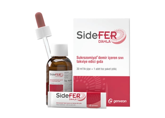 Demir İçeren Damla (30ml) - Sidefer