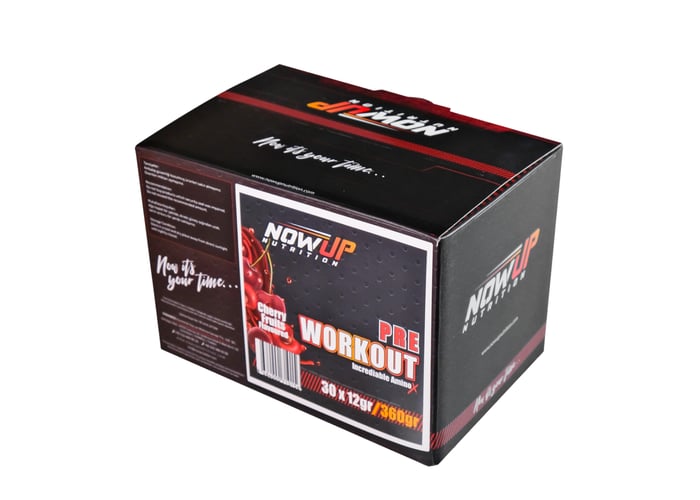 Pre Workout Incredible Effect Amino Asit Kiraz Aromalı (30 saşe x 12gr) - Nowup