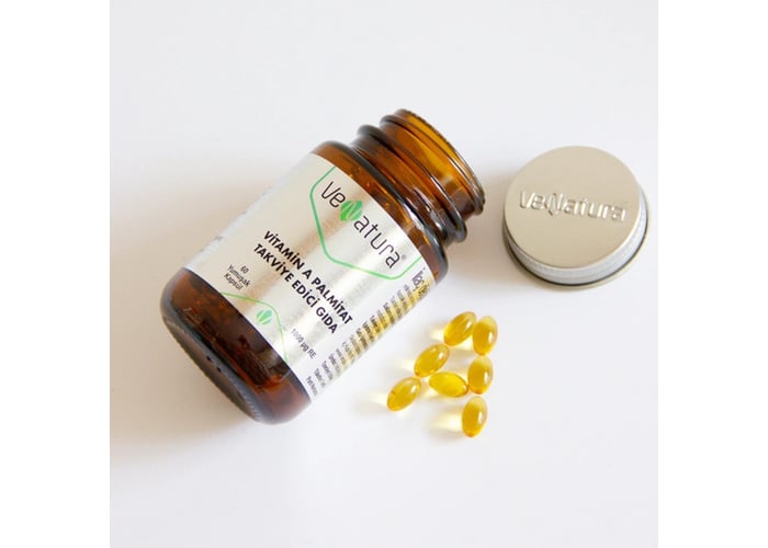 Vitamin A Palmitat Takviye Edici Gıda (60 kapsül kutulu) - Venatura