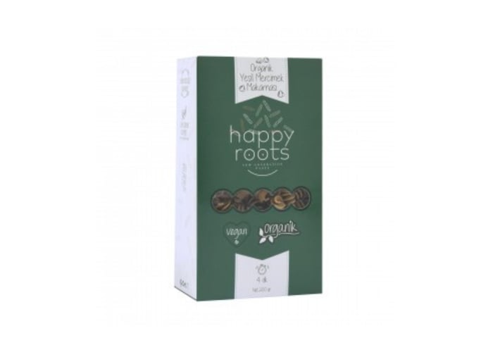 Organik Yeşil Mercimek Makarnası (200gr) - Happy Roots