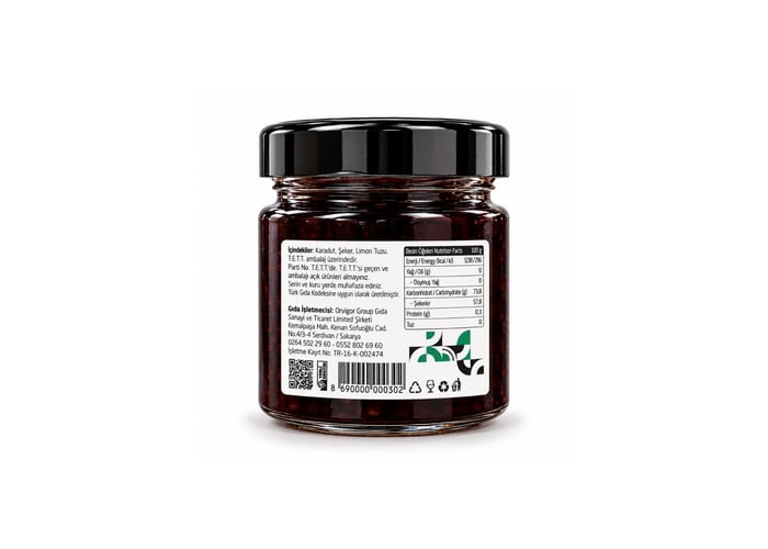 Karadut Reçeli (275gr) - Vafi