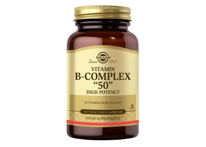 Vitamin B-Complex (100 kapsül) - Solgar