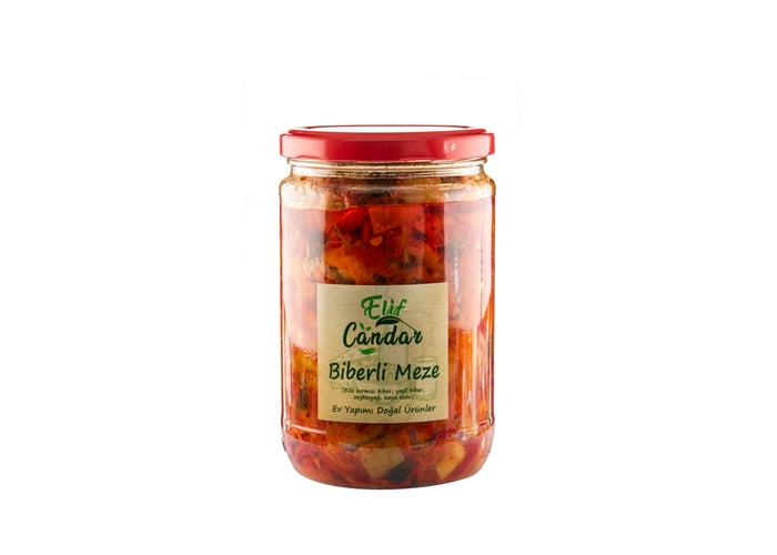 Biberli Zeytinyağlı Meze (600gr) - Elif Candar