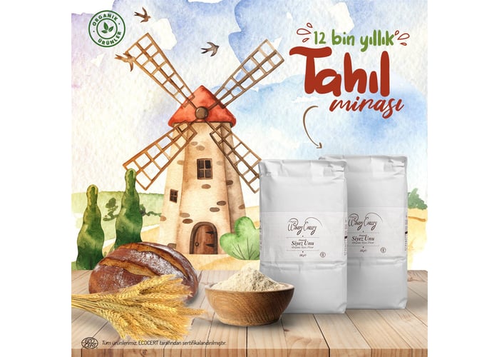 Organik Siyez Unu (2kg) - Organic Windy Valley