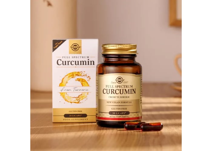 Full Spectrum Curcumin (30 kapsül) - Solgar
