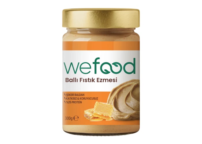 Wefood Ballı Fıstık Ezmesi (300gr)