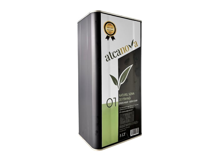 Naturel Sızma Erken Hasat Soğuk Sıkım Zeytinyağı (5lt) - AtcaNova