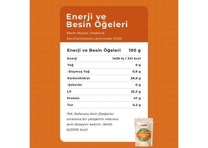 Besin Mayası (100gr) - Nustil