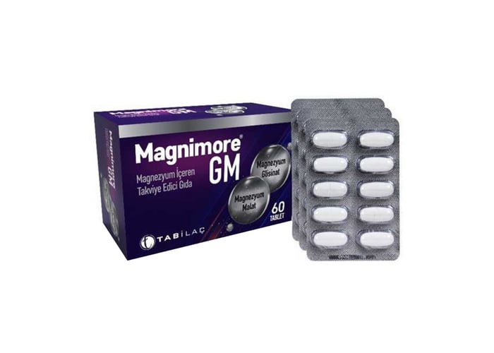 Magnimore Gm Magnezyum İçeren Takviye Edici Gıda (60 tablet)