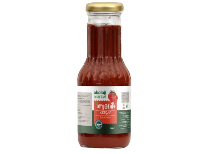 Organik Ketçap (Tatlı Şişe, 280gr) - Ekoloji Market