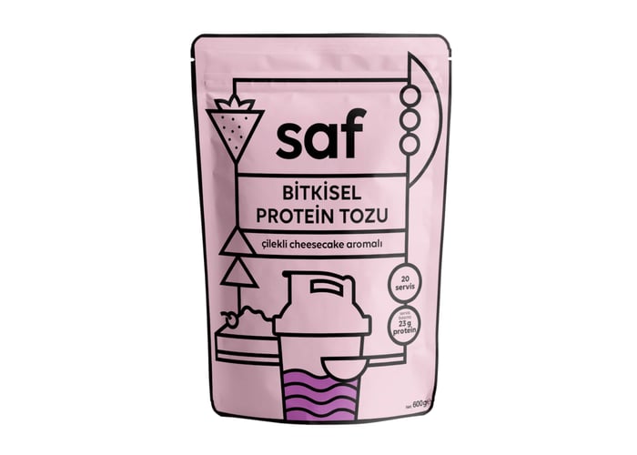 Strawberry Cheesecake Simple Protein Mix (600gr) - Saf Nutrition