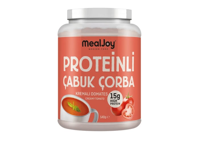 Proteinli Çabuk Çorba Kremalı Domates (540gr) - Bigjoy