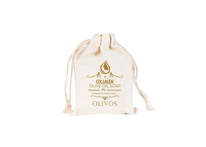 Kolajenli Zeytinyağlı Sabun (Keseli, 150gr) - Olivos