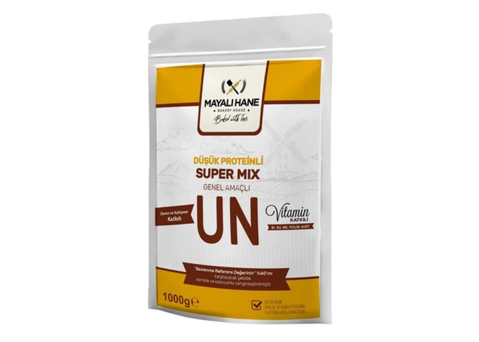 Düşük Proteinli Süper Mix Genel Amaçlı Un (1000gr) - Mayalı Hane