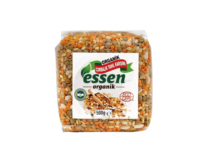 Organik Çorbalık Tahıl Karışımı (500gr) - Essen Organik
