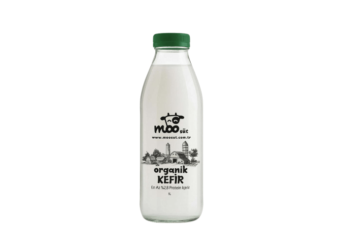 Organik Kefir (1Lt) - Moo Süt