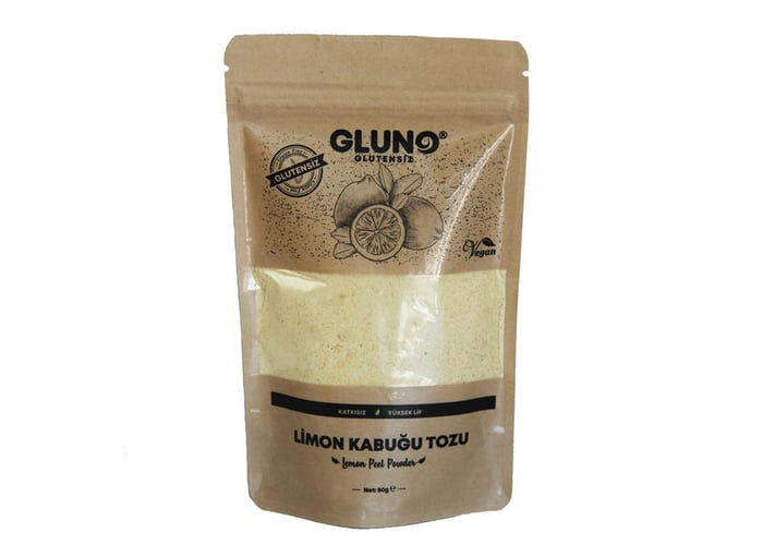 Limon Kabuğu Tozu (Glutensiz, 80gr) - Gluno
