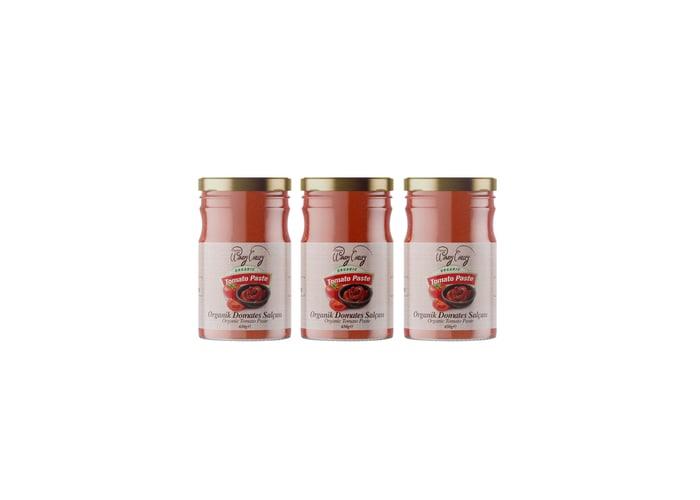 Organik Domates Salçası (650gr x 3 adet) - Windy Valley