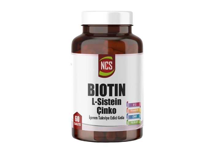 Biotin L Sistein Çinko (60 tablet) - Ncs