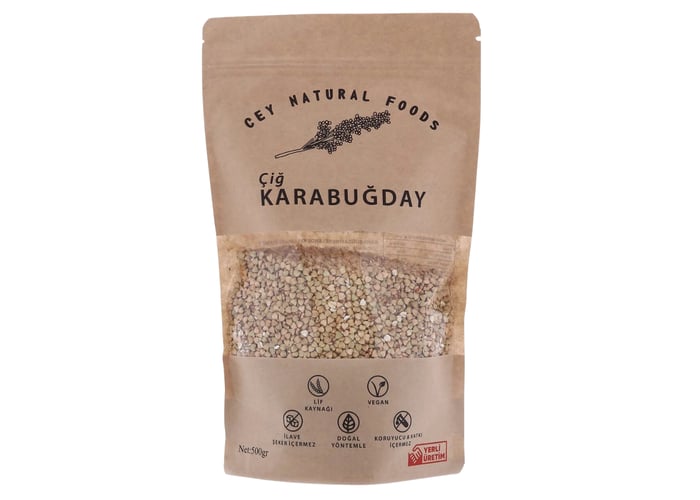 Çiğ Karabuğday (500gr) - Cey Natural Foods
