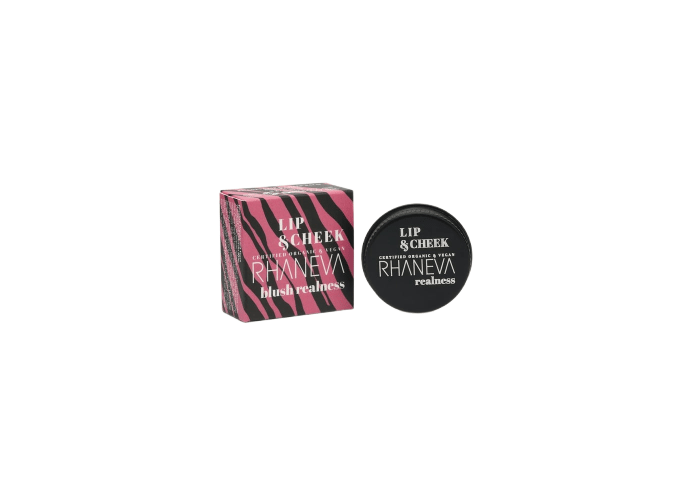 Lip & Cheek Blush Realness (Organik ve Vegan Sertifikalı, 9gr) - Rhaneva