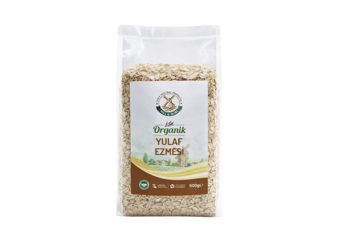 Mill & More Organik Yulaf Ezmesi (500gr)