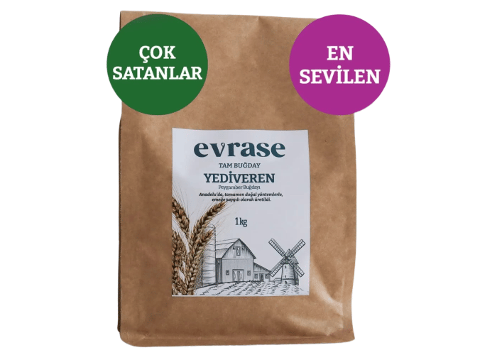 Atalık Yediveren Tam Buğday Unu (1kg) - Evrase