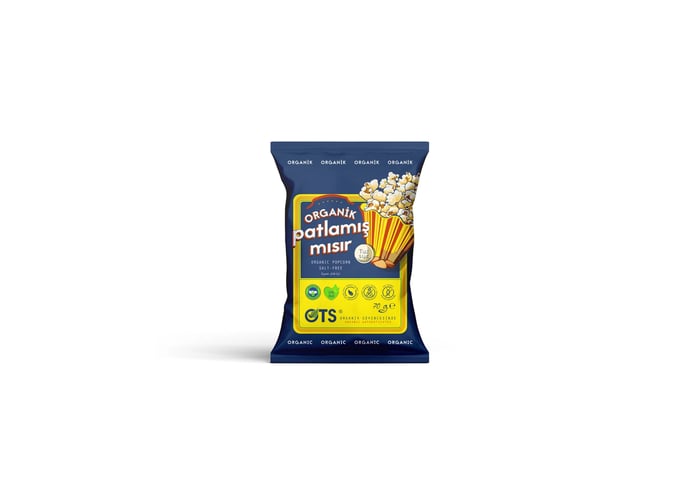 Organik Patlamış Mısır (70gr) - OTS Organik