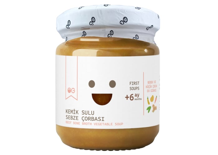 Kemik Sulu Sebze Çorbası (190gr) - Og Natural