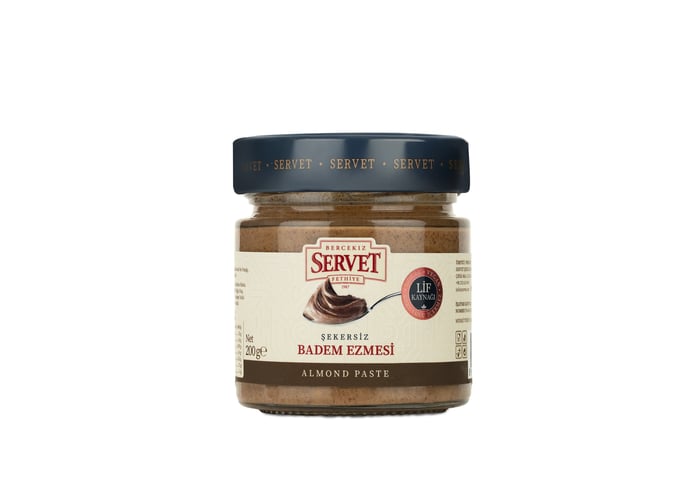 Badem Ezmesi (Şekersiz, 200gr) - Servet