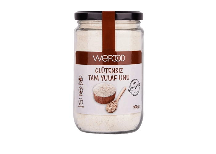 Tam Yulaf Unu (Glutensiz, 300gr) - Wefood