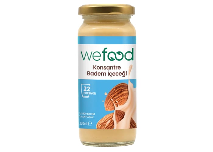 Badem Sütü Konsantresi (220ml) - Wefood