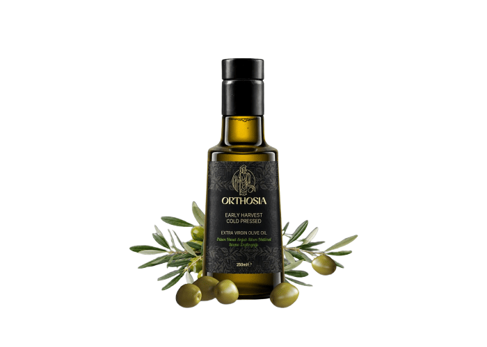 Premium Memecik Erken Hasat Soğuk Sıkım Natürel Sızma Zeytinyağı (250ml) - Orthosia