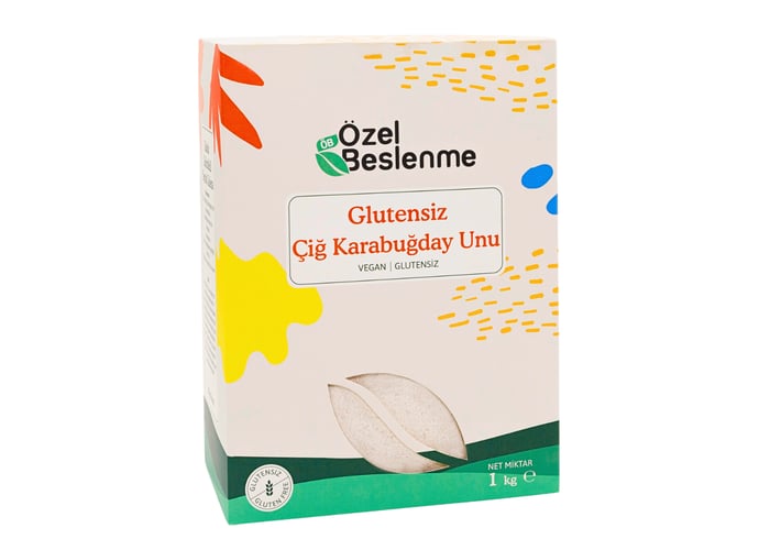 Çiğ Karabuğday Unu (Glutensiz, 1000gr) - Özel Beslenme
