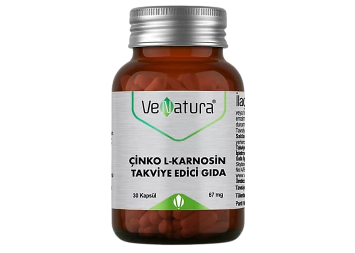 Çinko L- Karnosin (30 kapsül) - Venatura