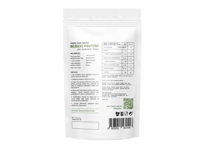 Chef Bezelye Proteini Tozu (100gr) - Fropie