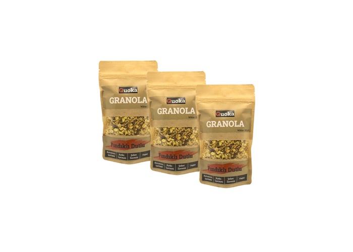 Fındıklı Dutlu Granola (3 adet x 200gr) - Quoka