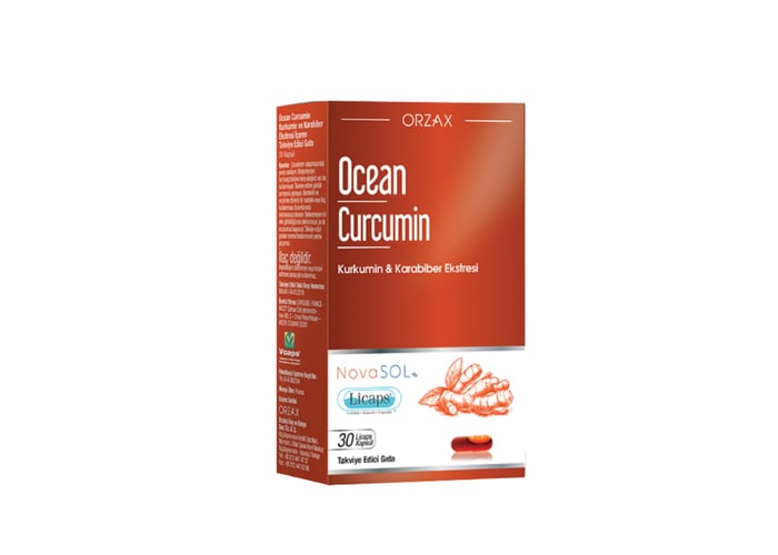Ocean Curcumin (30 kapsül) - Orzax