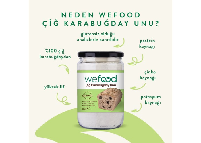 Karabuğday Unu (350gr) - Wefood