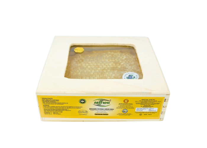 Organik Petekli Çiçek Balı (1kg) - Saff 1011