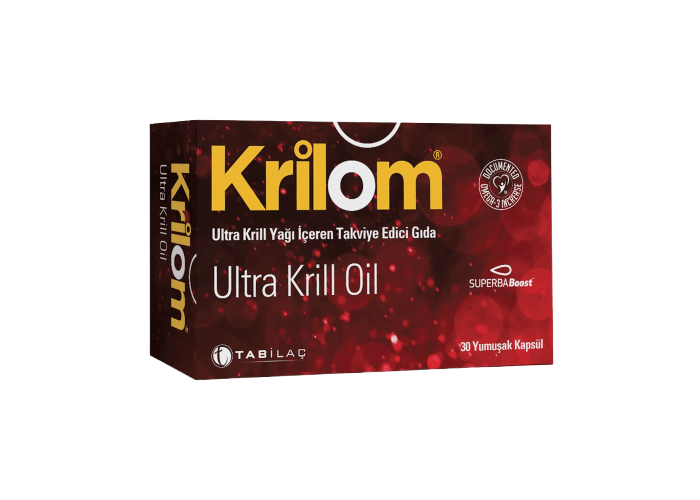 Ultra Krill Oil Yumuşak Kapsül (30 adet) - Krilom